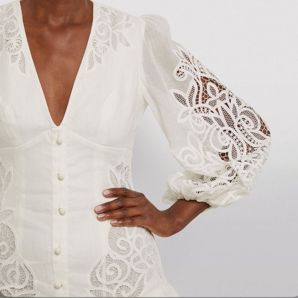 Zimmermann Mae Lace Mini Dress - Picture 3 of 12